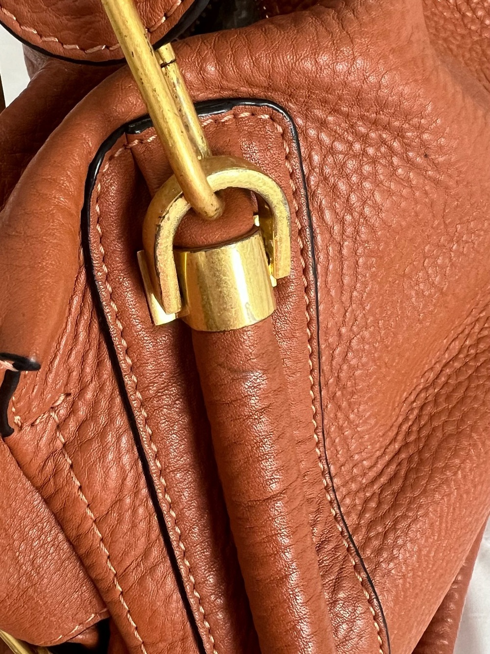 Chloe paraty cognac tote - Picture 8 of 16